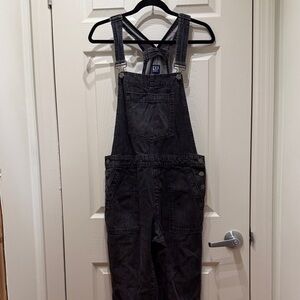 GAP Charcoal Denim Overalls